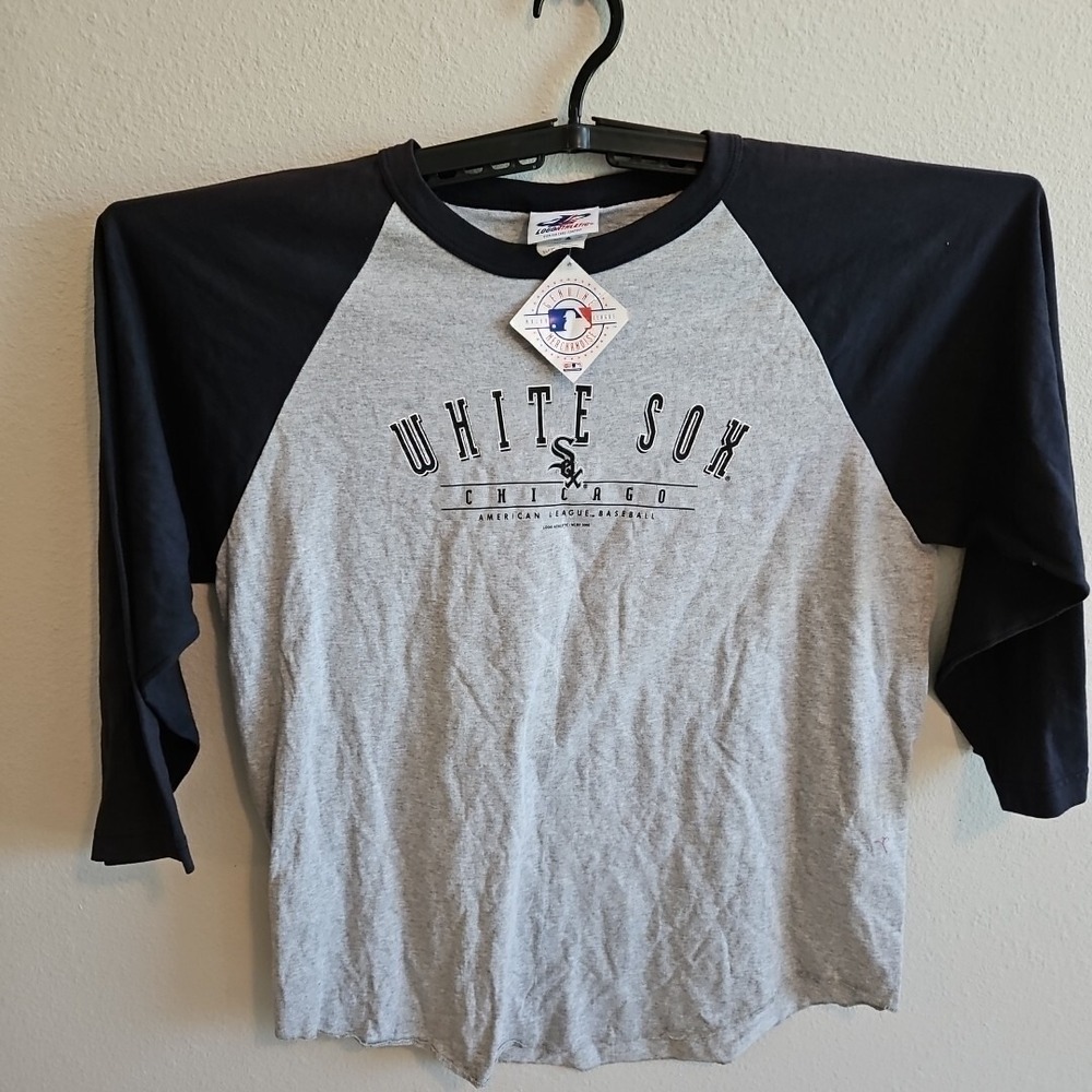 Vintage Chicago White Sox Logo Athletic Longsleeve Shirt Size XL NWT NOS 2000